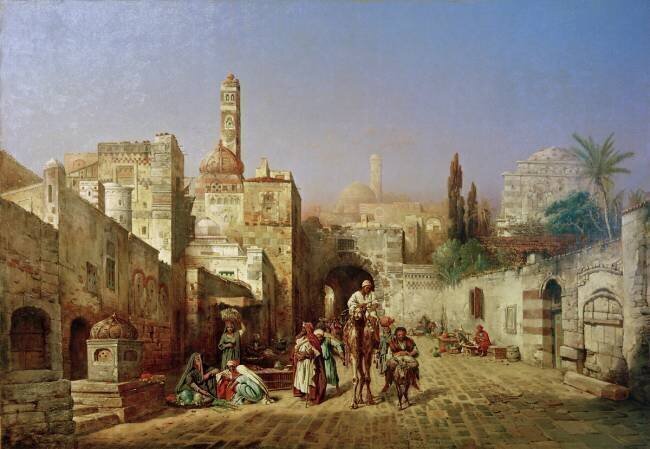 Devant les portes du Caire Charles Robertson