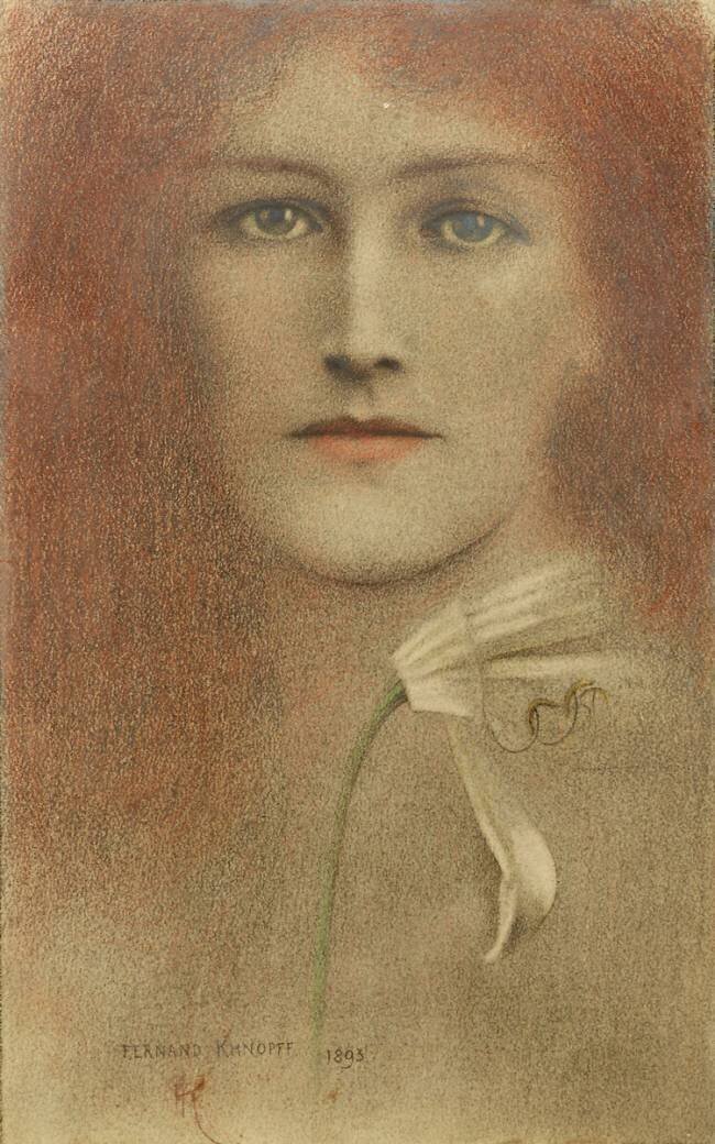 Diffidence Fernand Khnopff