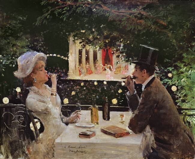 Dinner at the Ambassadors Jean Béraud