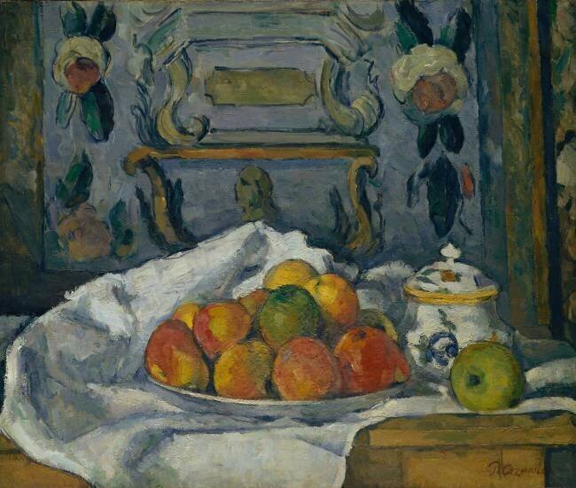 Dish of Apples Paul Cézanne