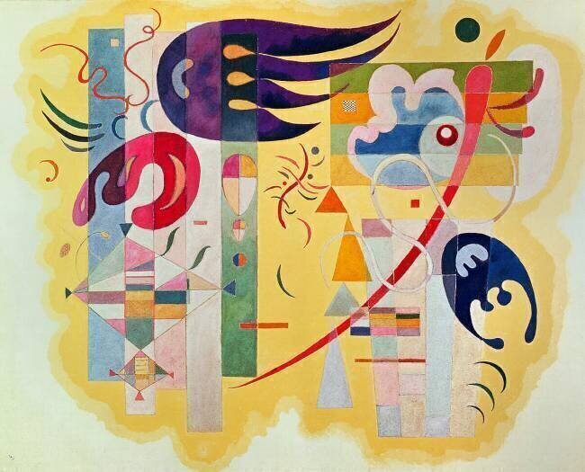 Dominant Violet Wassily Kandinsky