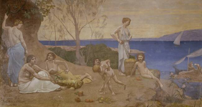 Doux pays Pierre Puvis de Chavannes