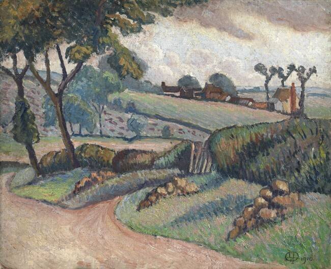 Duton Hill Lucien Pissarro