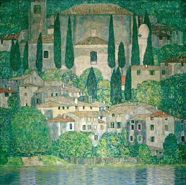 Église de Cassone Gustav Klimt