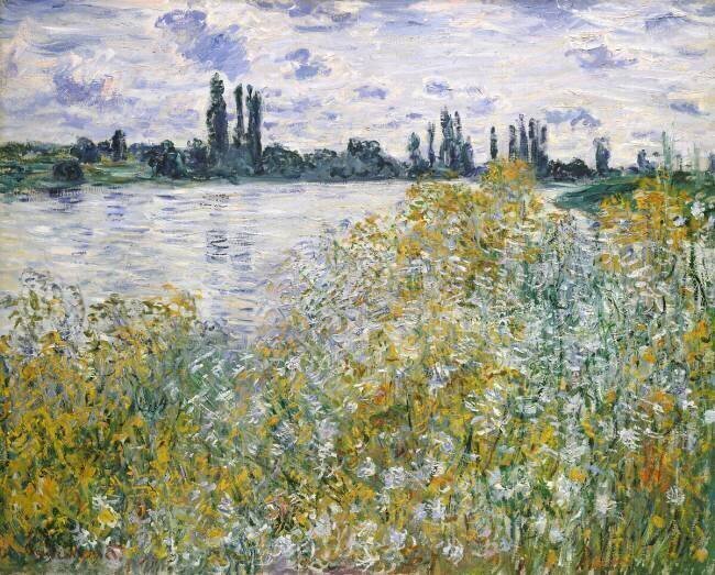 Île aux Fleurs near Vétheuil Claude Monet