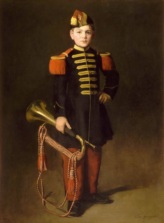 Enfant de troupe Eva Gonzales