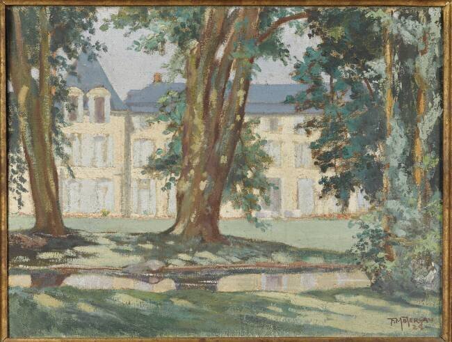 Entrée du château de Malmaison du côté Florimond Metereau