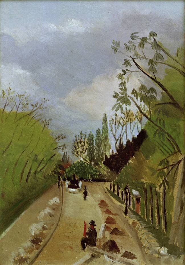 Esquisse, Avenue de l’ Observatoire Henri Rousseau