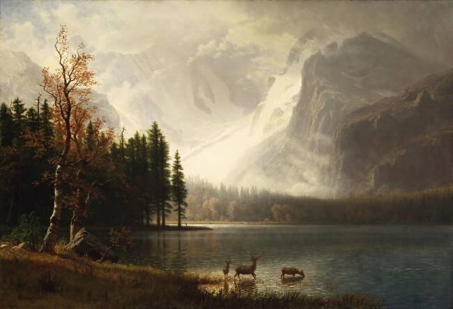 Estes Park, Colorado, Whyte's Lake Albert Bierstadt