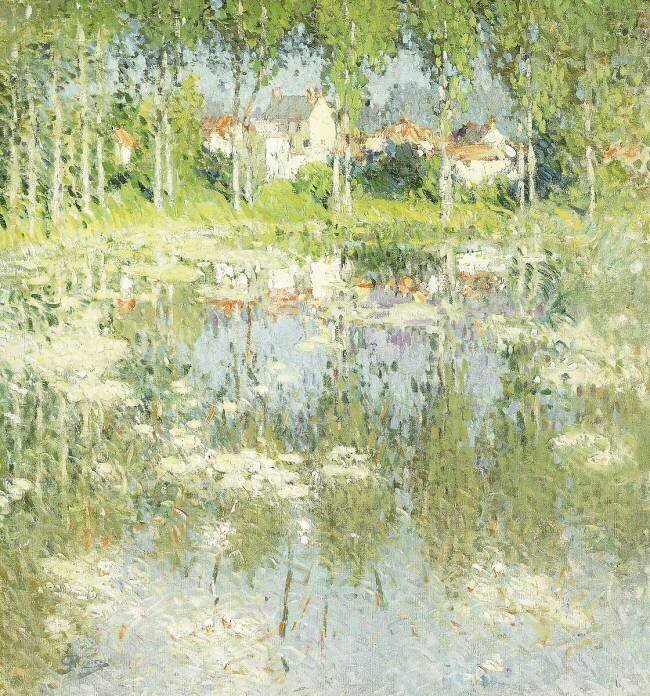 Ete Landscape Pierre Eugène Montézin