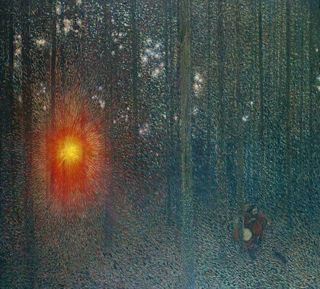 Evening Sigmund Walter Hampel