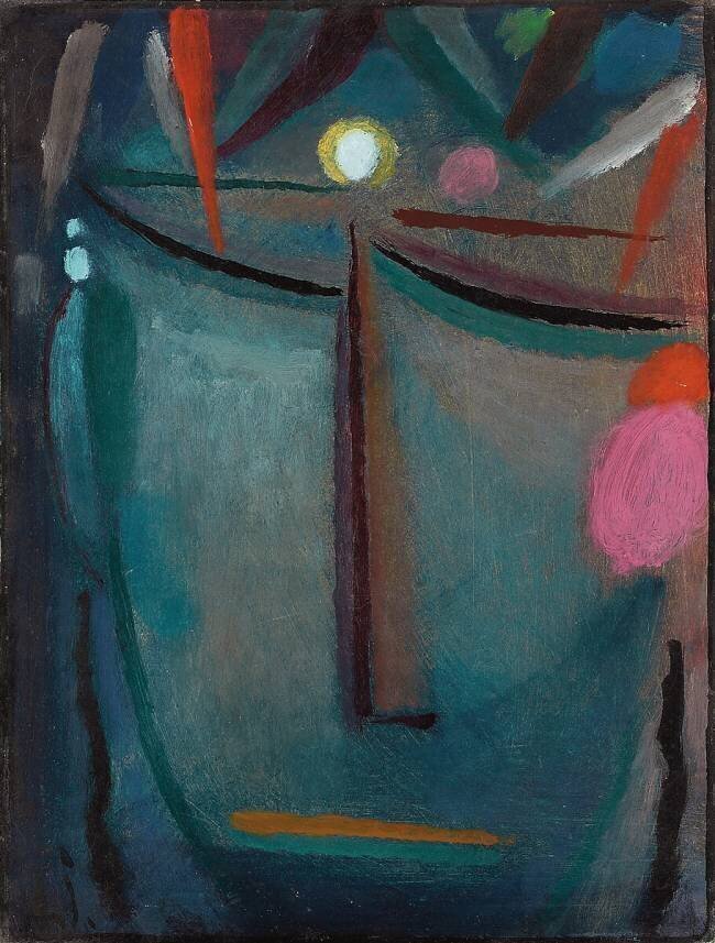 Face of Christ, Crowned of Thorns Alexej von Jawlensky