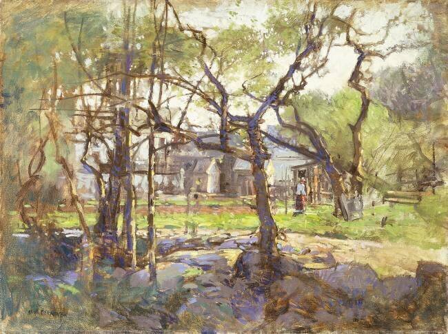 Farmyard Paul Cornoyer