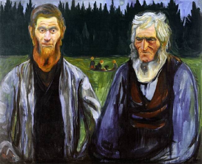 Father and Son Edvard Munch