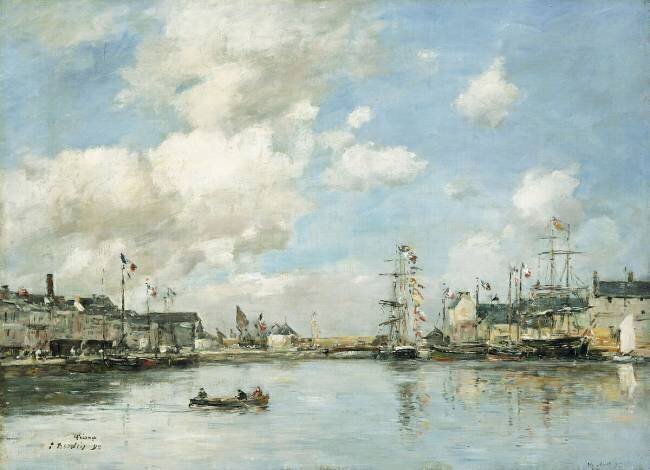 Fecamp Eugène Boudin