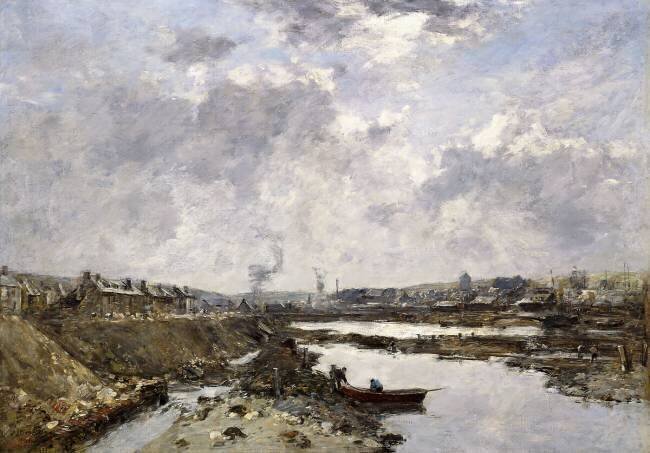 Fecamp Eugène Boudin