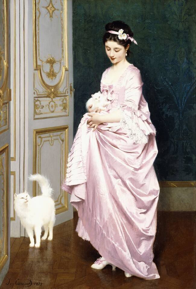 Feline Affection Joseph Caraud