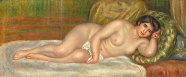 Femme nue couchée (Gabrielle) Auguste Renoir