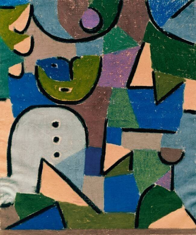Figure in Garden Paul Klee