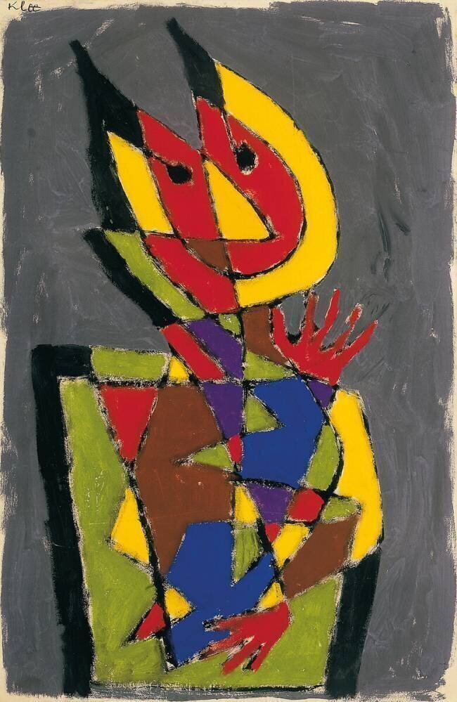 Figurine of the Colourful Devil Paul Klee