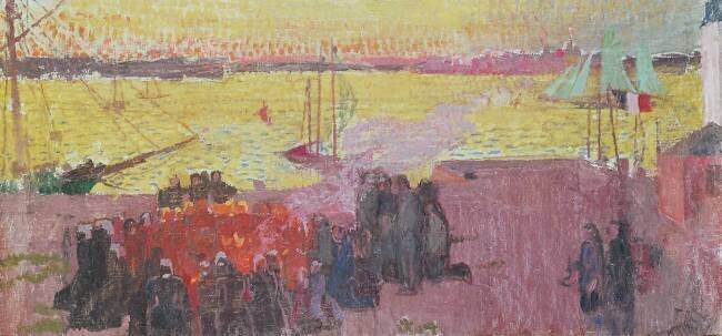 Fire of St. Jean on the Ile Tudy Maurice Denis