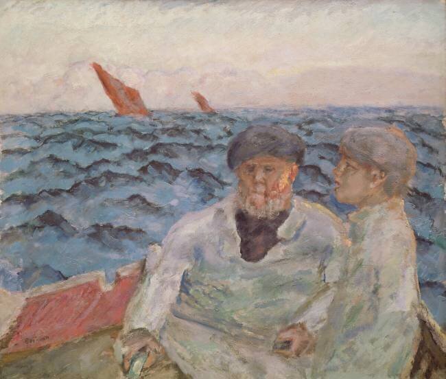 Fishermen in Brittany Pierre Bonnard