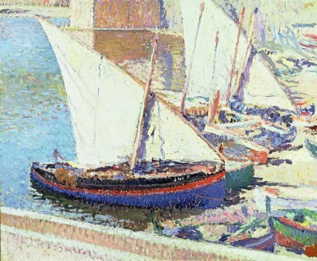 Fishing boats Henri Martin