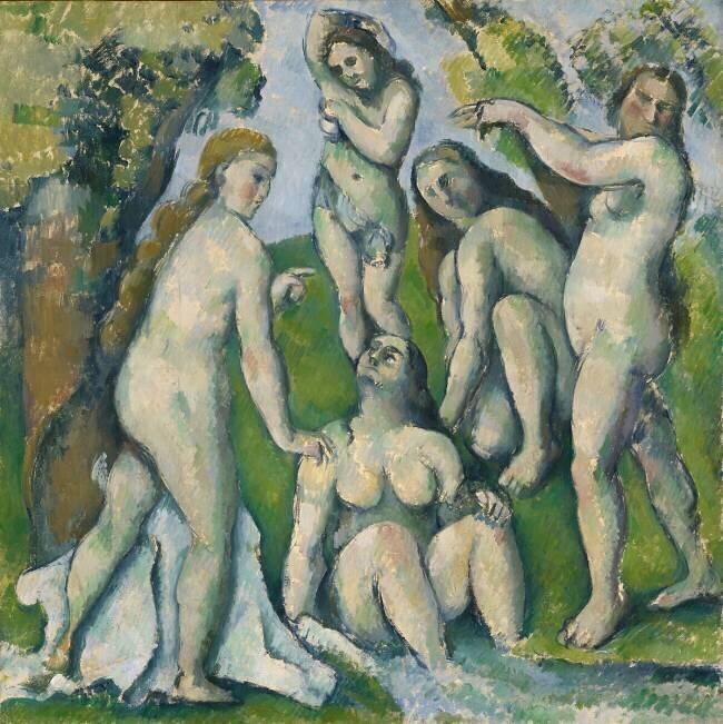 Five Bathers Paul Cézanne