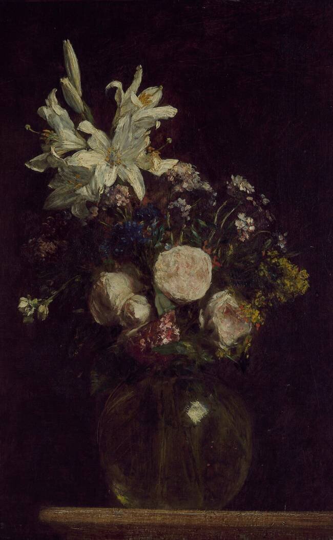 Fleurs Henri Fantin-Latour