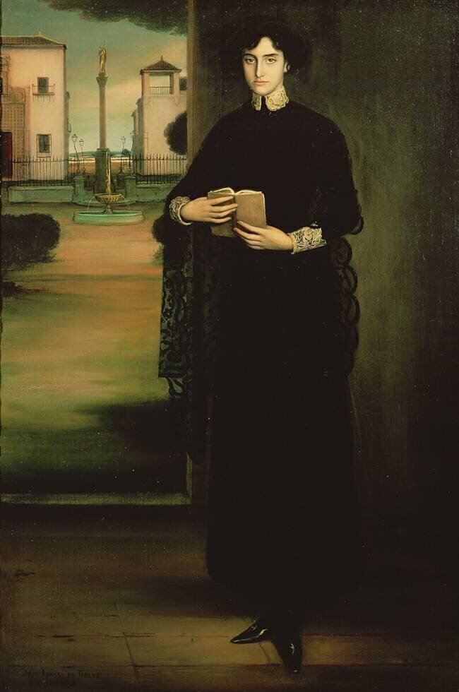 Flower of Holiness Julio Romero de Torres