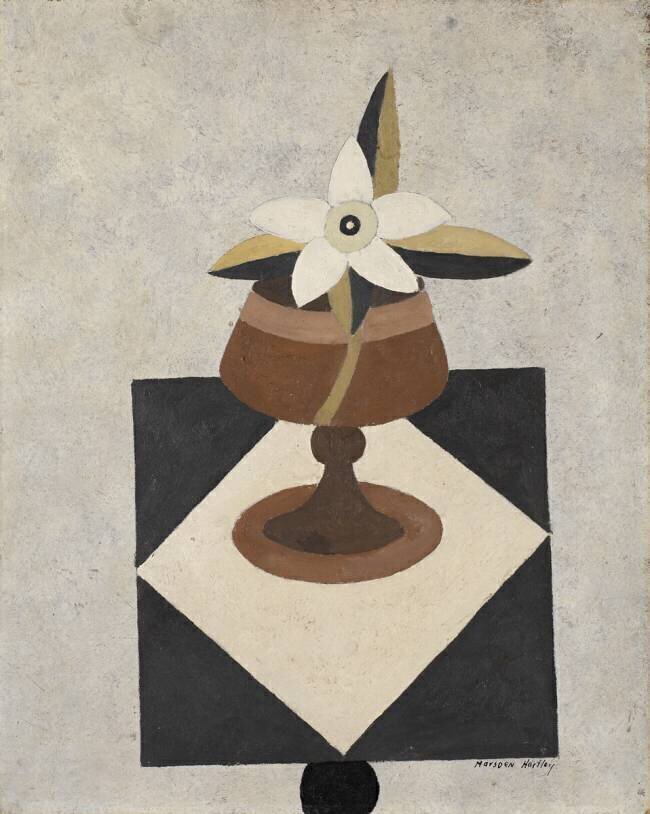 Flower Piece  Marsden Hartley