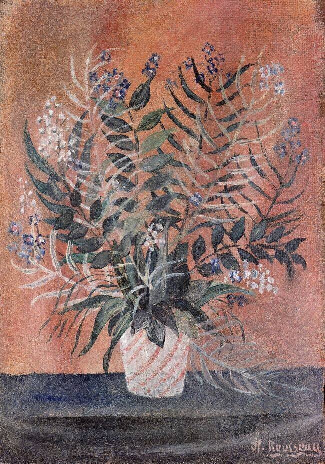 Flowers Henri Rousseau
