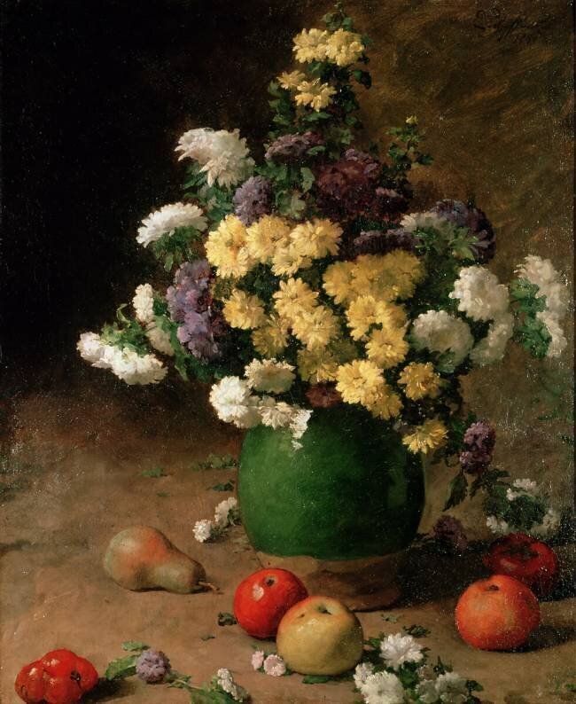 Flowers and Fruit Emile Schuffenecker