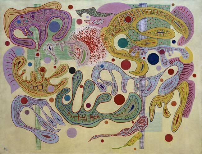 Formes capricieuses Wassily Kandinsky