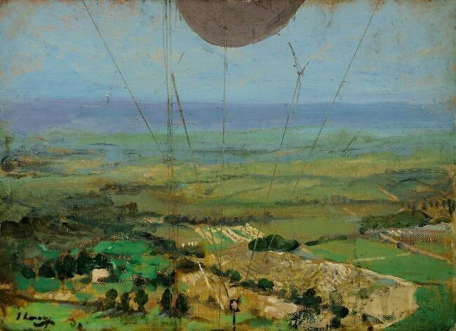 From a Kite Balloon John Lavery
