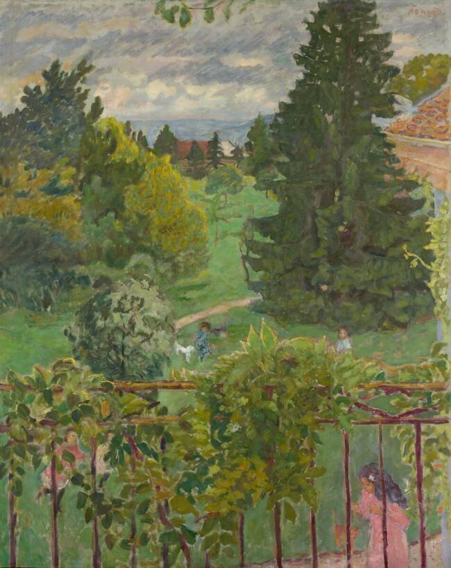 From the Balcony Pierre Bonnard