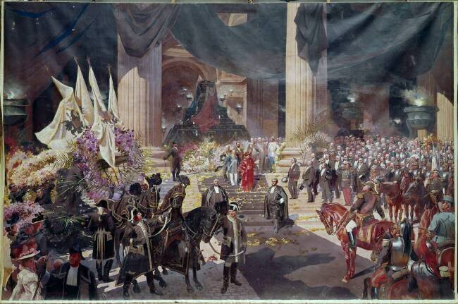 Funérailles du président Sadi Carnot célébrées au Panthéon, le 1er juillet 1894 Georges Jules Bertrand