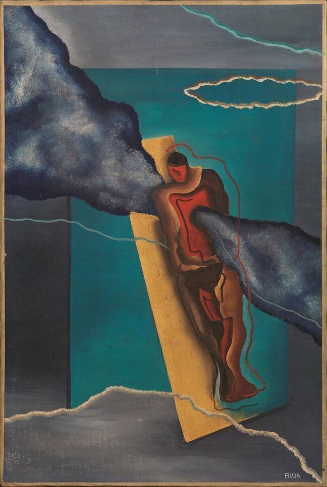 Futurist Composition Luigi Colombo Fillia