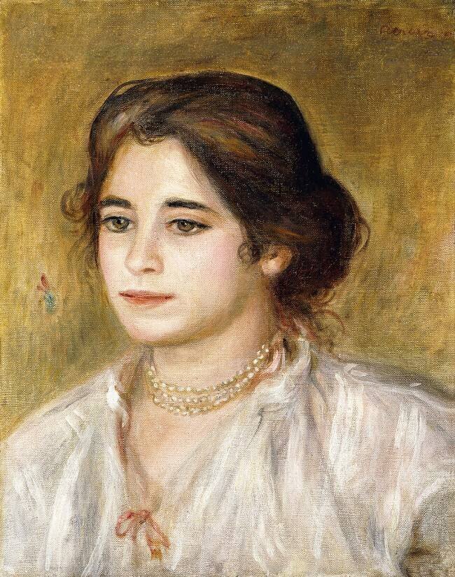 Gabrielle au Collier Auguste Renoir