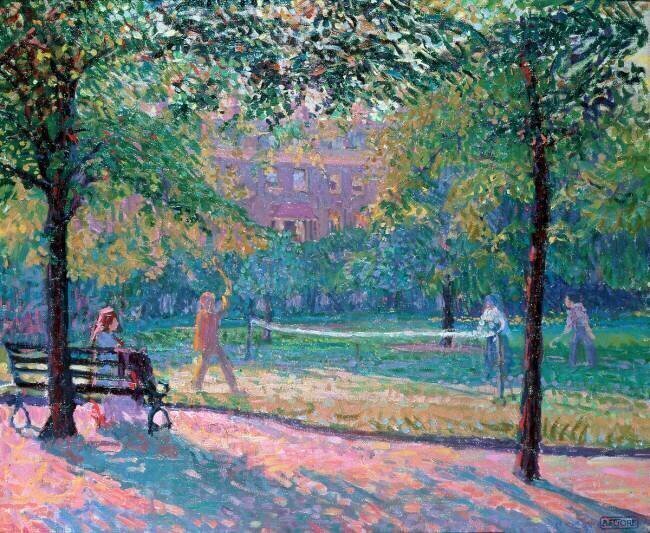 Game of Tennis Spencer Frederick Gore