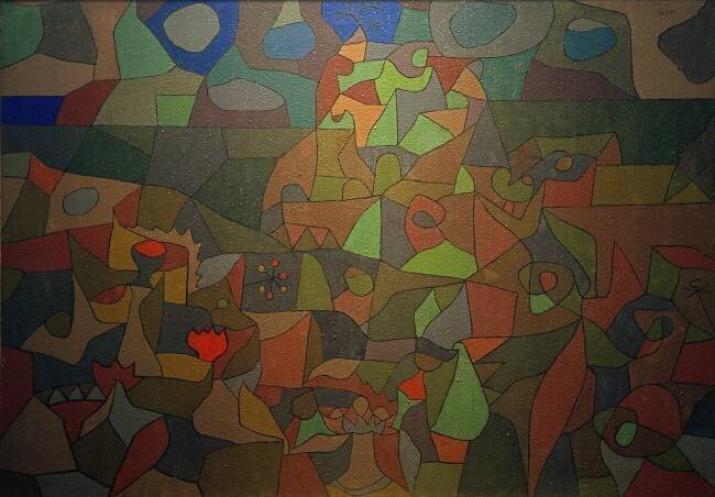 Garden after the thunderstorm Paul Klee