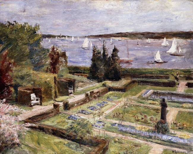 Garden of the Arnhold Family by the Wansee River Max Liebermann