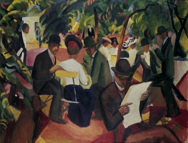 Garden Restaurant August Macke