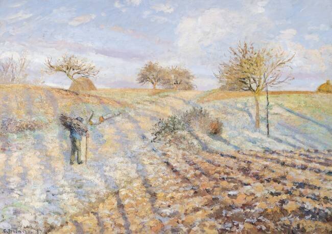 Gelée blanche Camille Pissarro