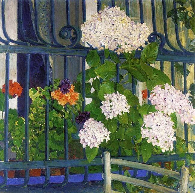 Geraniums Koloman Moser