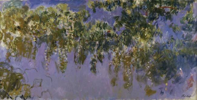 Glycines Claude Monet