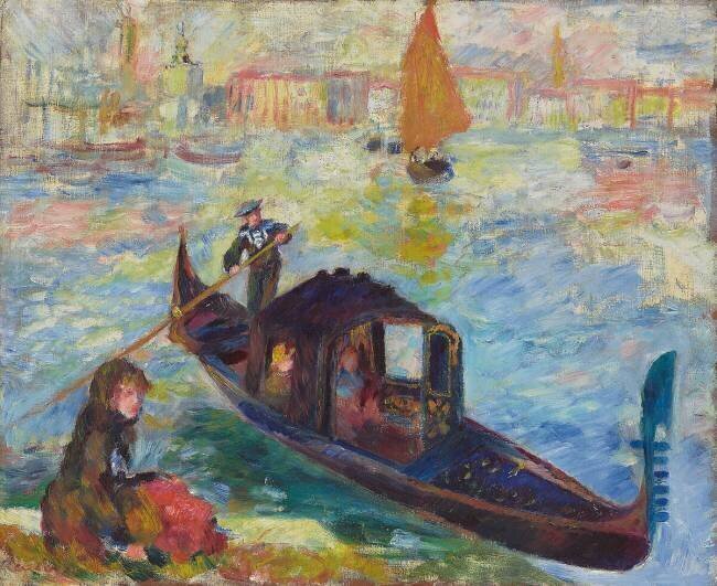 Gondola Auguste Renoir