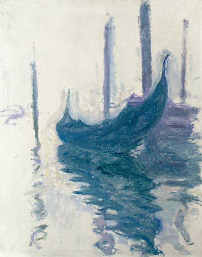 Gondoles à Venise Claude Monet