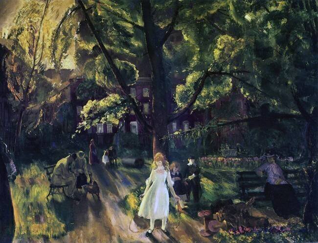 Gramercy Park George Wesley Bellows