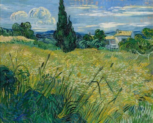 Green Wheat Vincent van Gogh